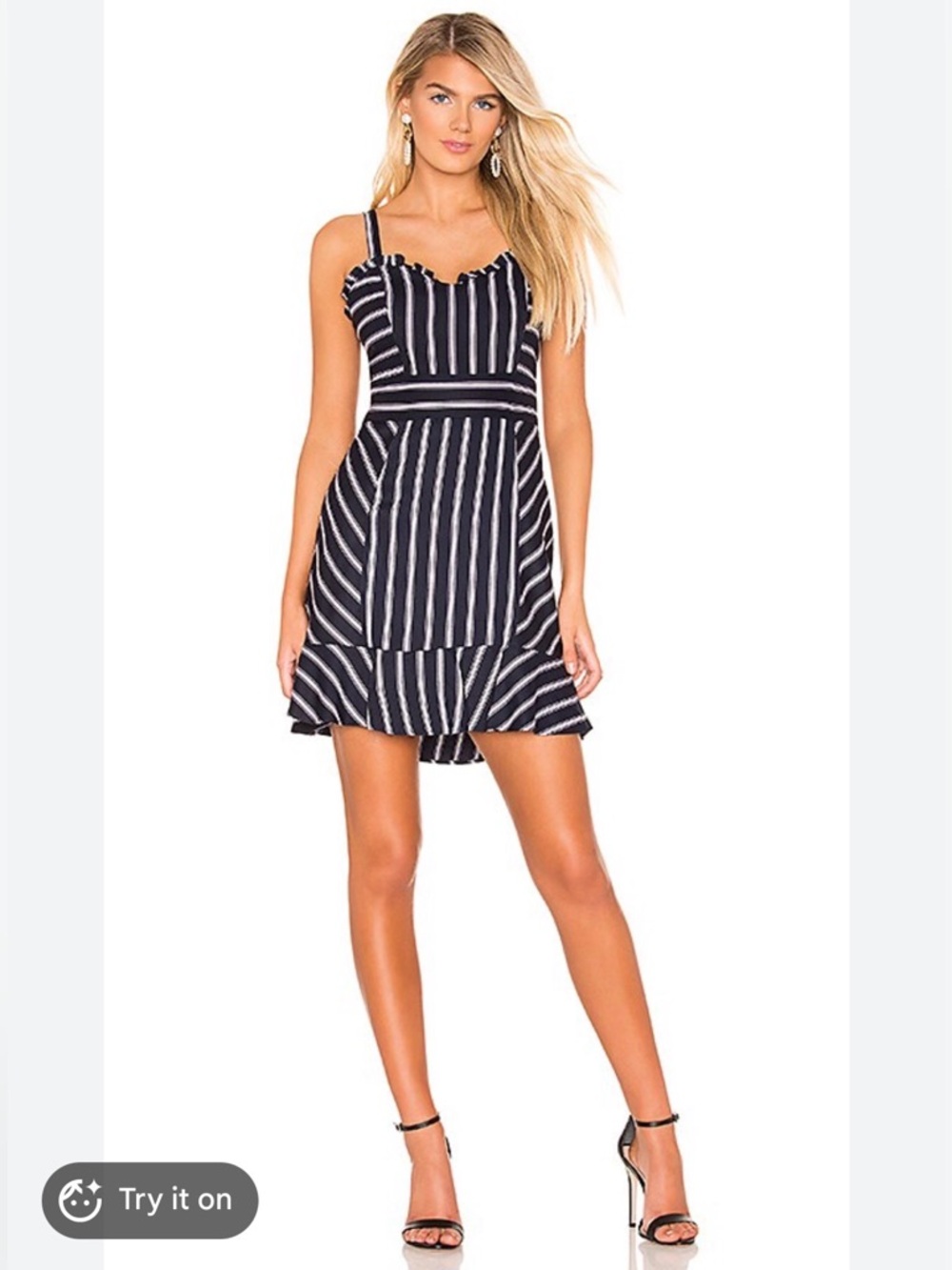 Jemima Dress in Multi Stripe PARKER Size 2